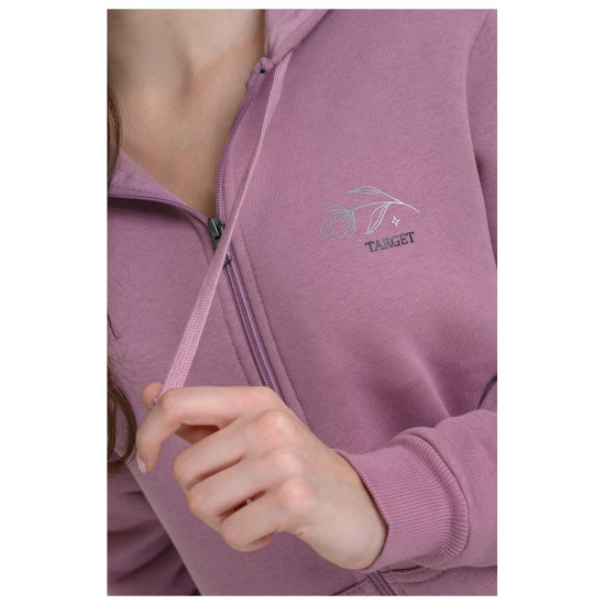 Target Γυναικεία ζακέτα Fleece Hoodie Jacket ''Floral''